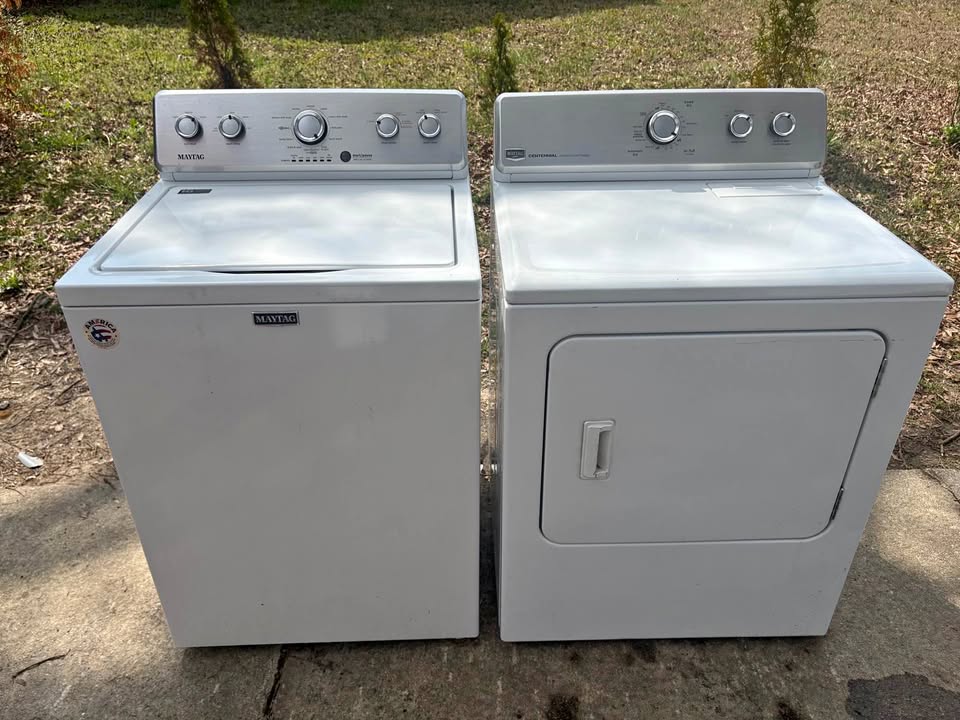 Maytag washer and dryer set